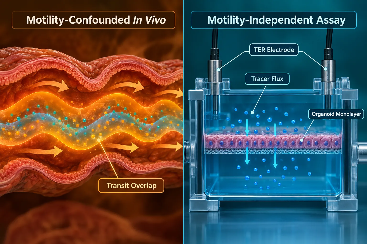 Why Motility Confounds Barrier Measurement, and How to Avoid It