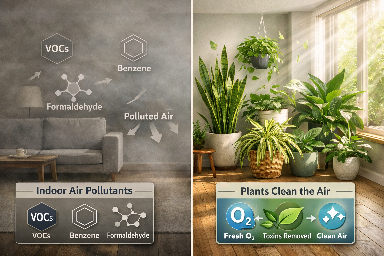 Air Purifying Indoor Plants