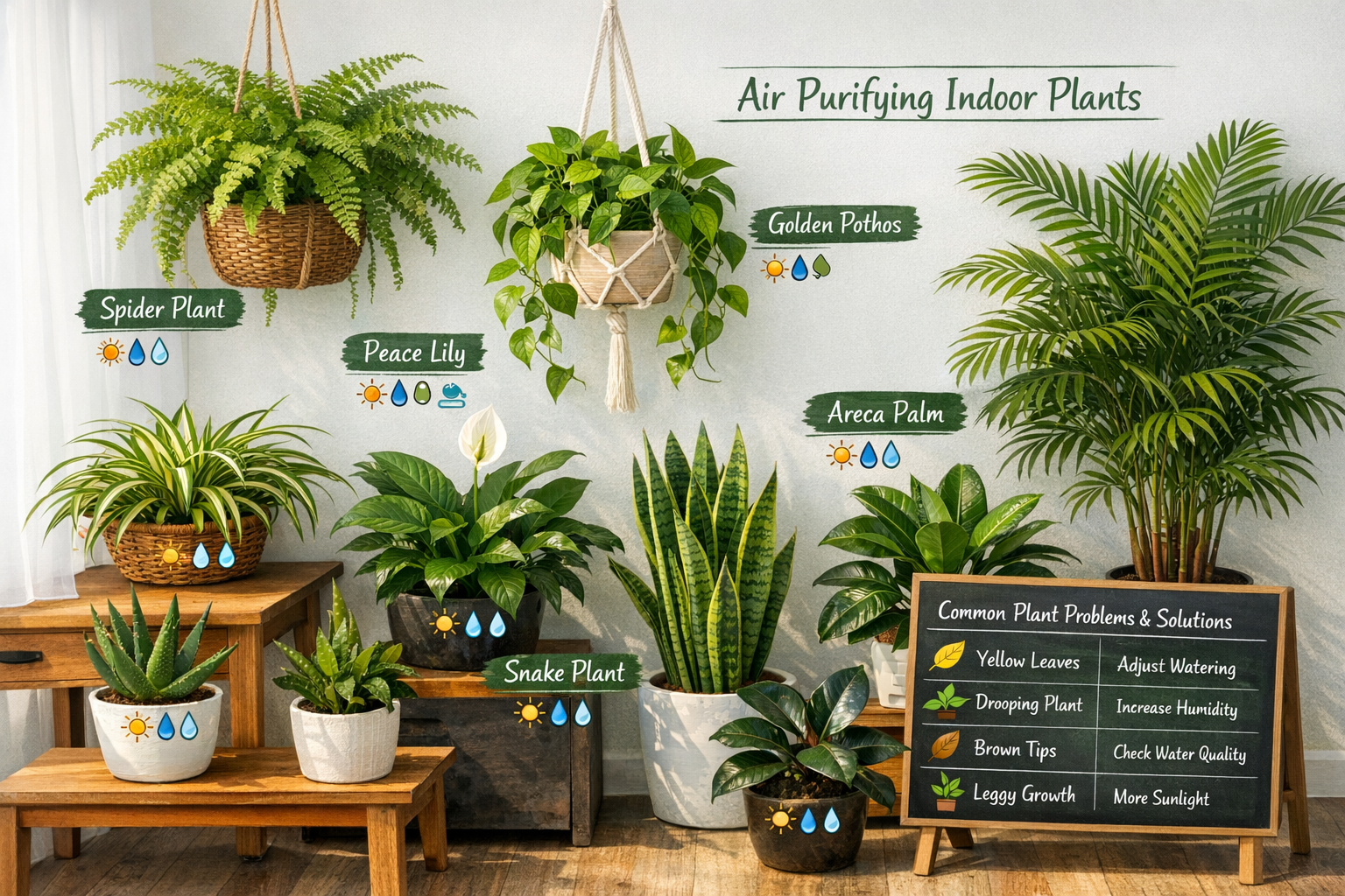 Air Purifying Indoor Plants