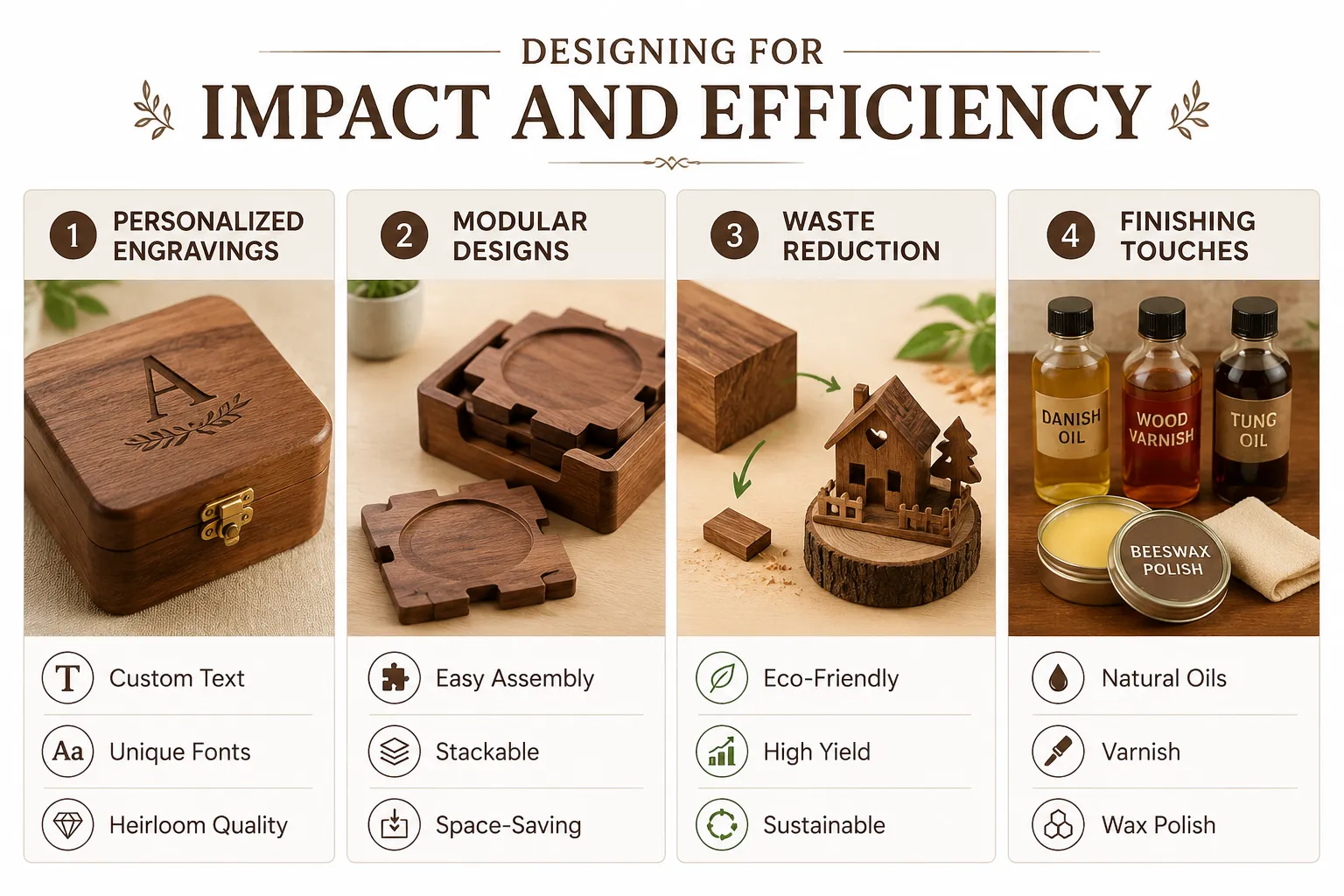 The Crafty Woodworker's Guide to Unique Gift Ideas: Designing for Impact and Efficiency