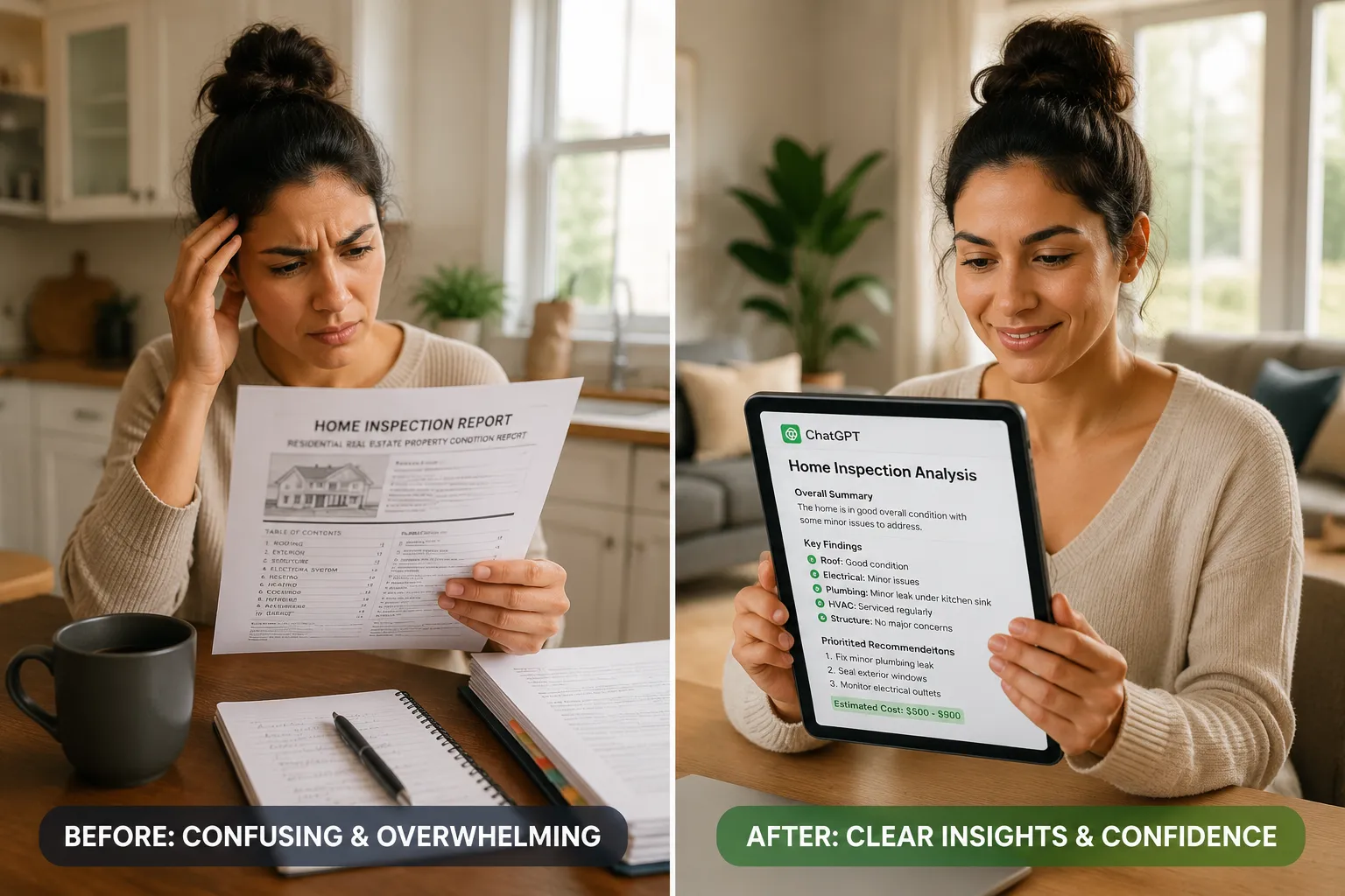 ChatGPT vs Hiring a Professional to Review Your Home Inspection Report