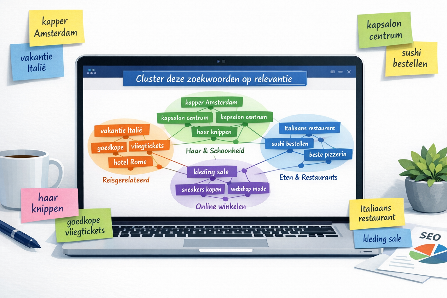 CRITICAL: ALL text, labels, headlines, annotations, and overlays in this image MUST be written in DUTCH. Do NOT use any English text. Every 
