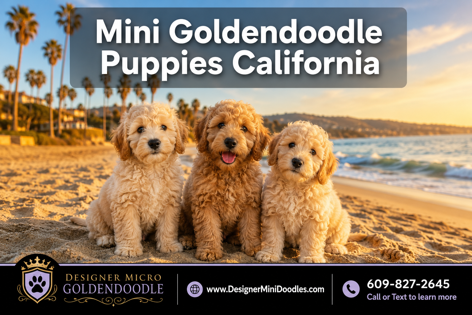 mini goldendoodle puppies California