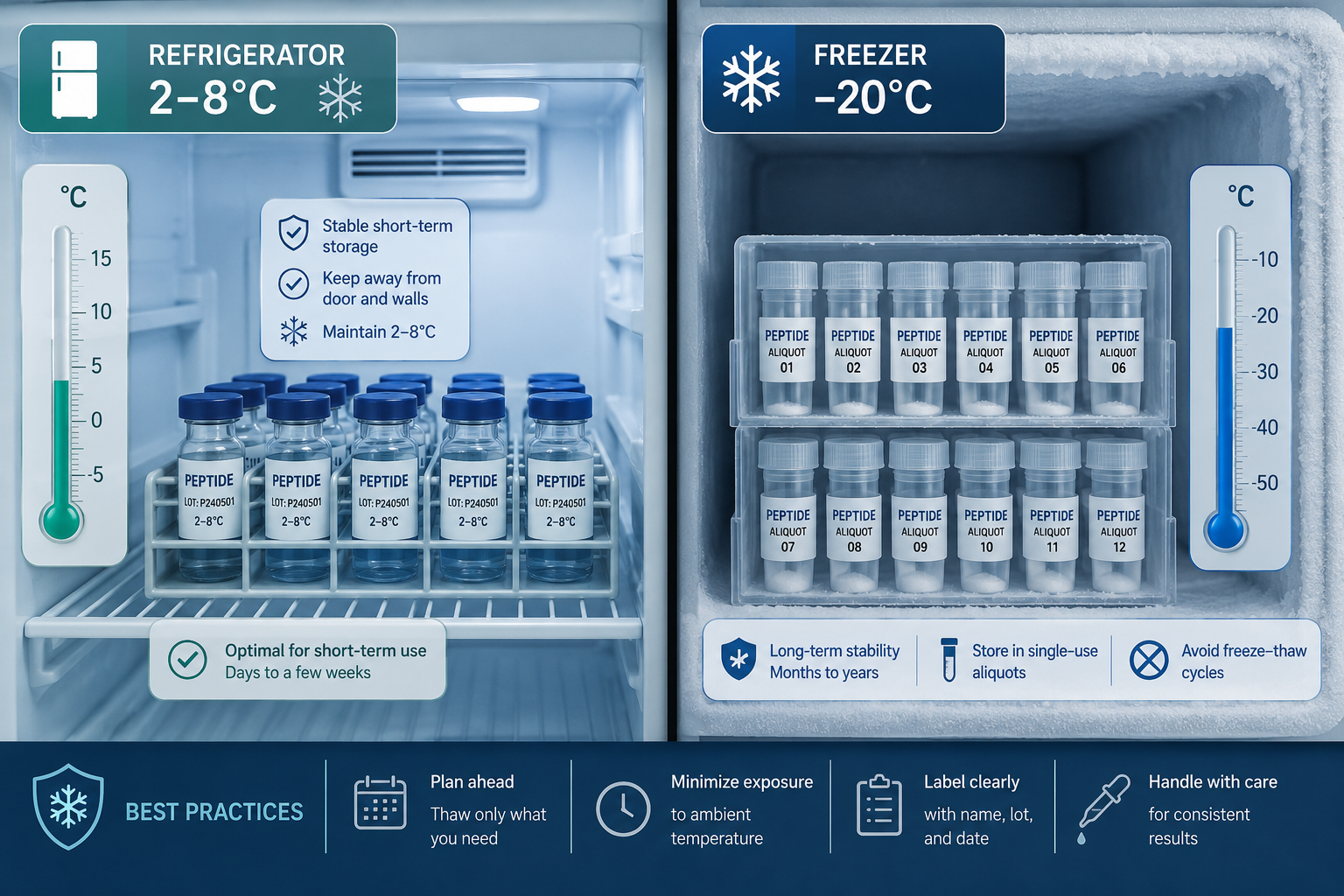 Reconstitution Best Practices for Research-Grade Peptides