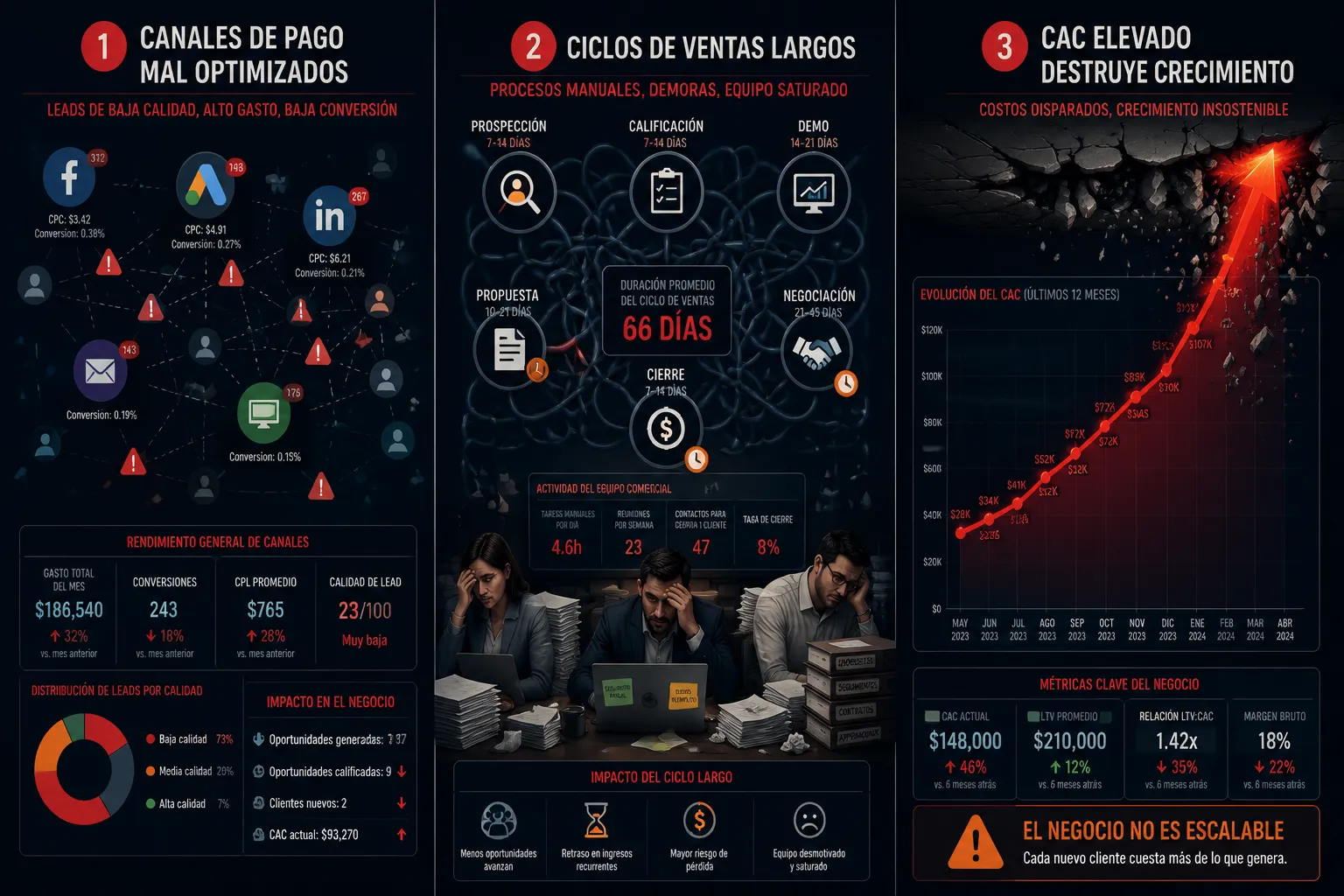 Estrategia 2: Automatizar el Proceso de Ventas para Reducir el CAC en SaaS B2B