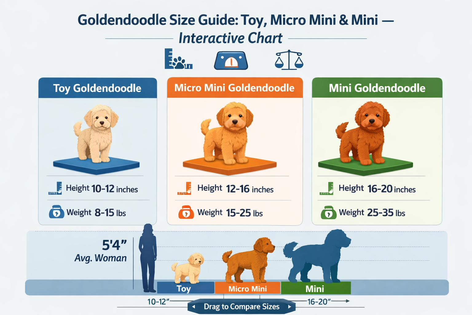 Professional infographic for article "Best Goldendoodle Breeders: Why Designer Mini Doodles Leads the Nation in 2026",