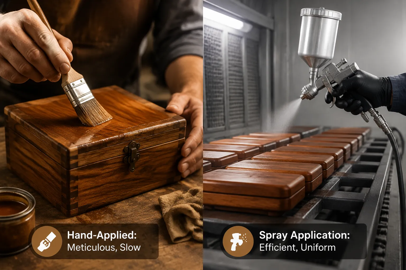 Understanding Production-Ready Finishes for Artisan Woodwork