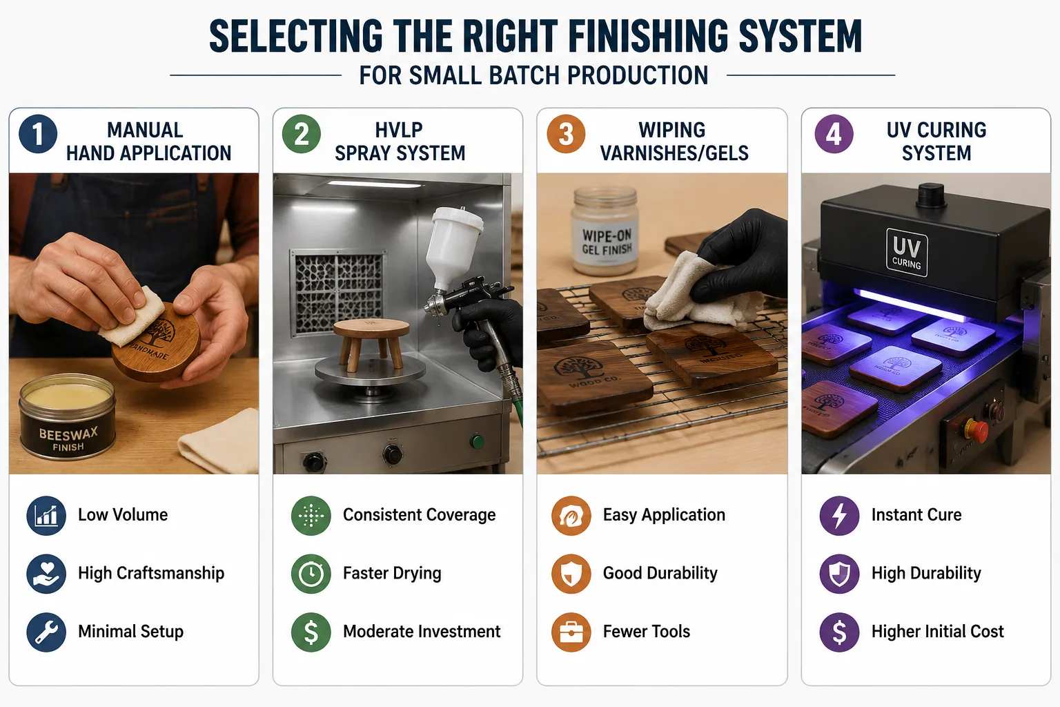 Selecting the Right Finishing System for Small Batch Production