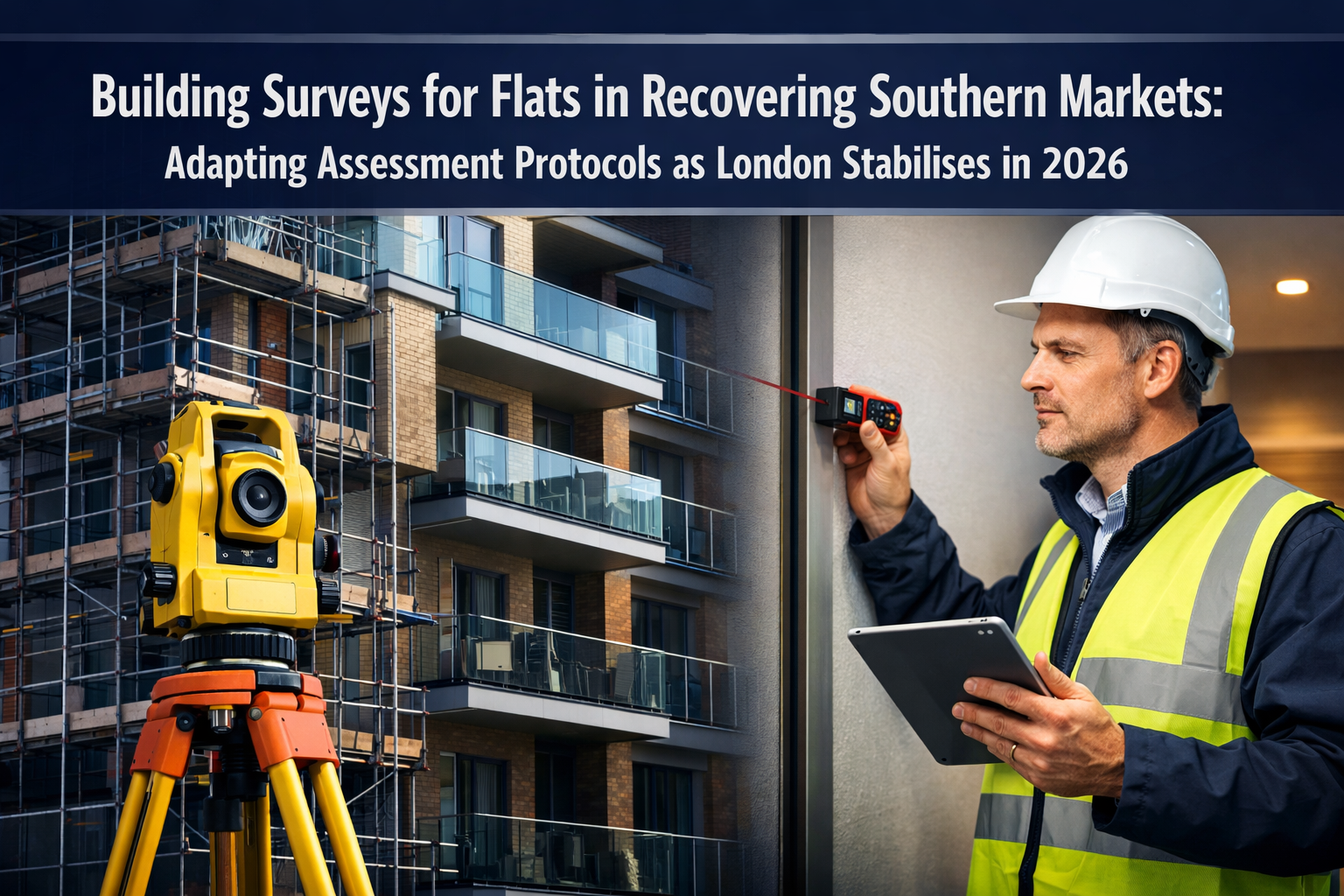 Professional () hero image with 'Building Surveys for Flats in Recovering Southern Markets: Adapting Assessment Protocols as