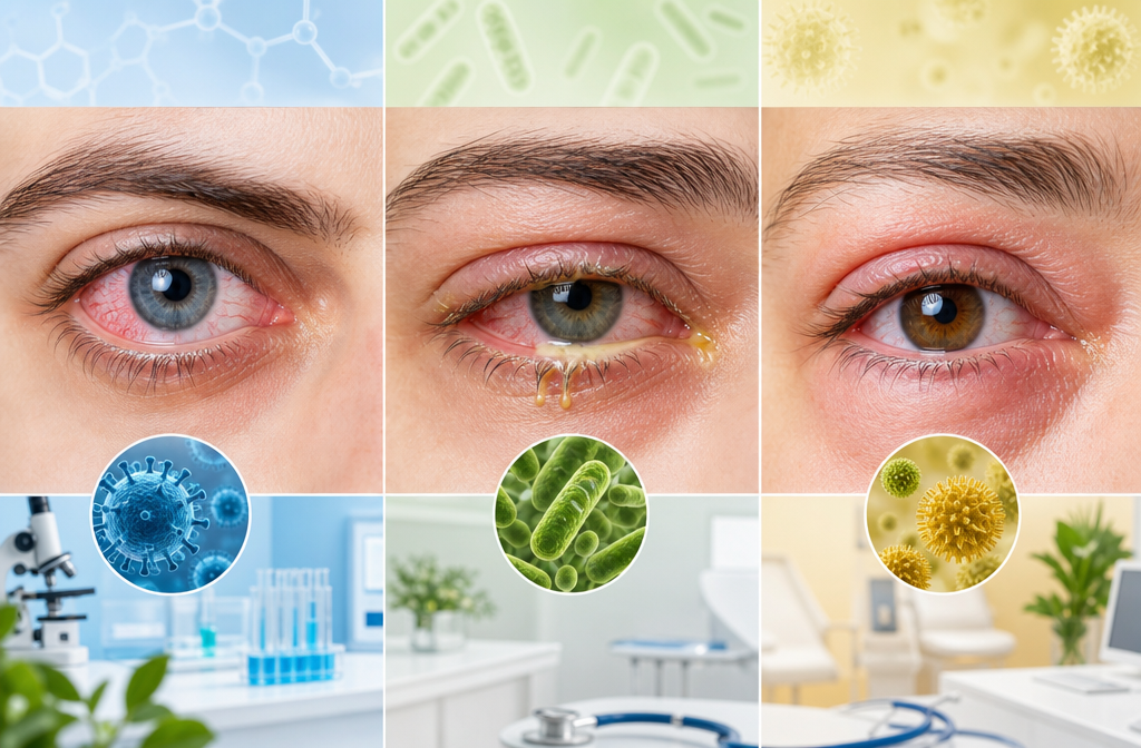 Types of Conjunctivitis: Viral, Bacterial, and Allergic Explained — and When to Seek Allergist Services in Forest Hills