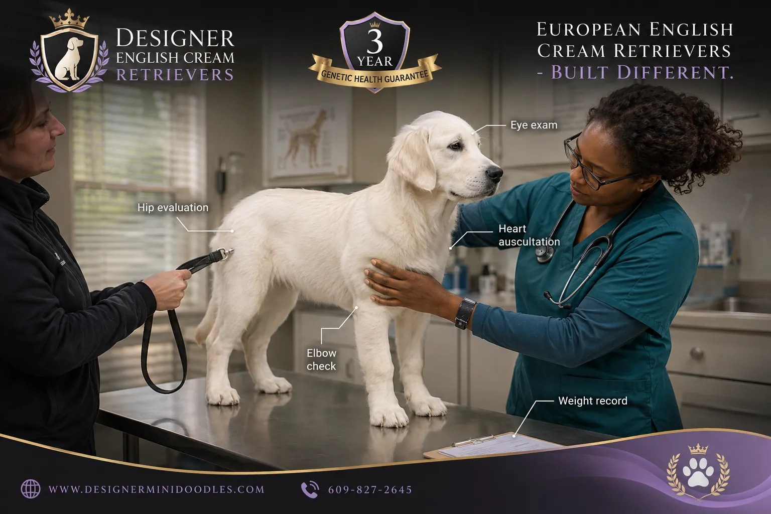 english cream golden retriever cost