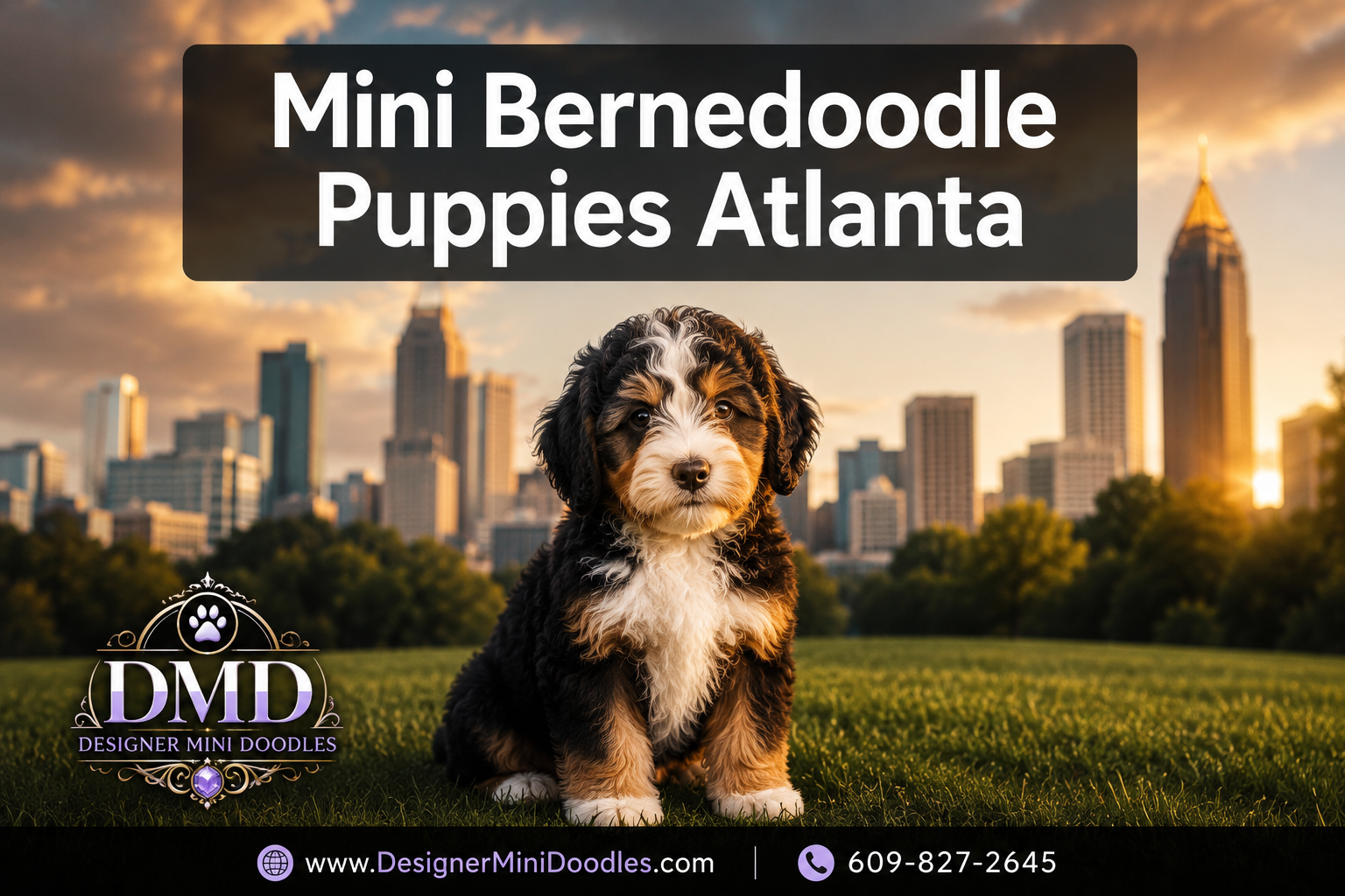Mini Bernedoodle puppies Atlanta