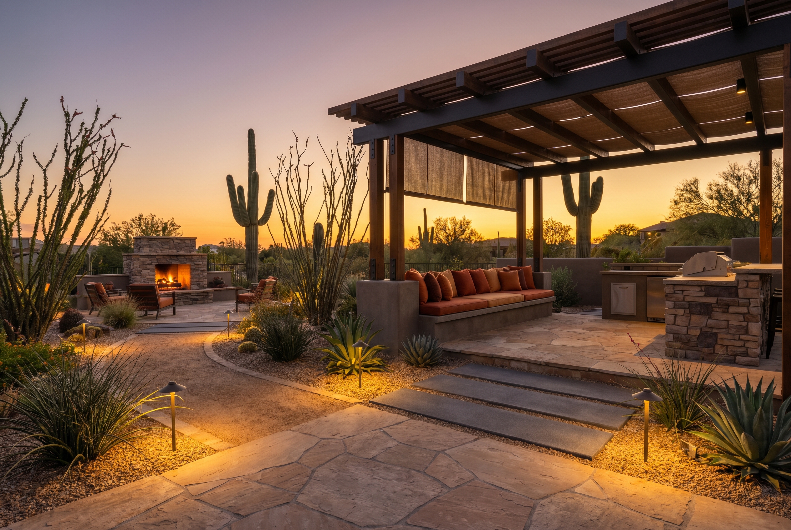 Hardscaping Materials and Outdoor Living Spaces