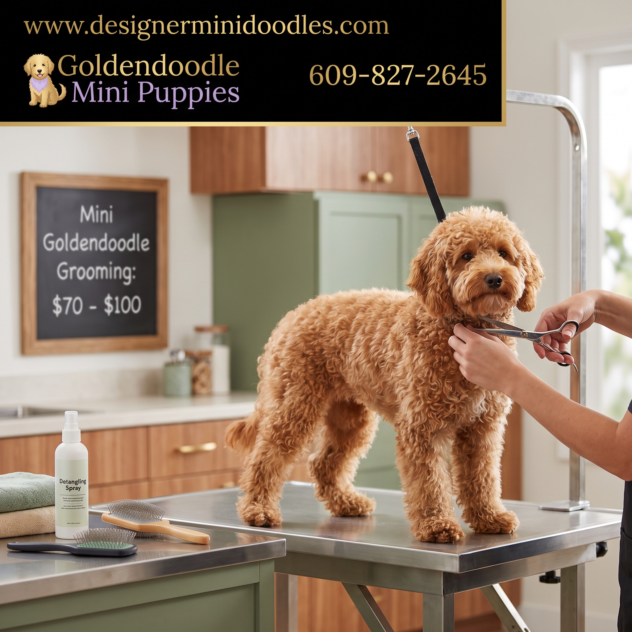 Mini Goldendoodle Grooming Costs and Maintenance