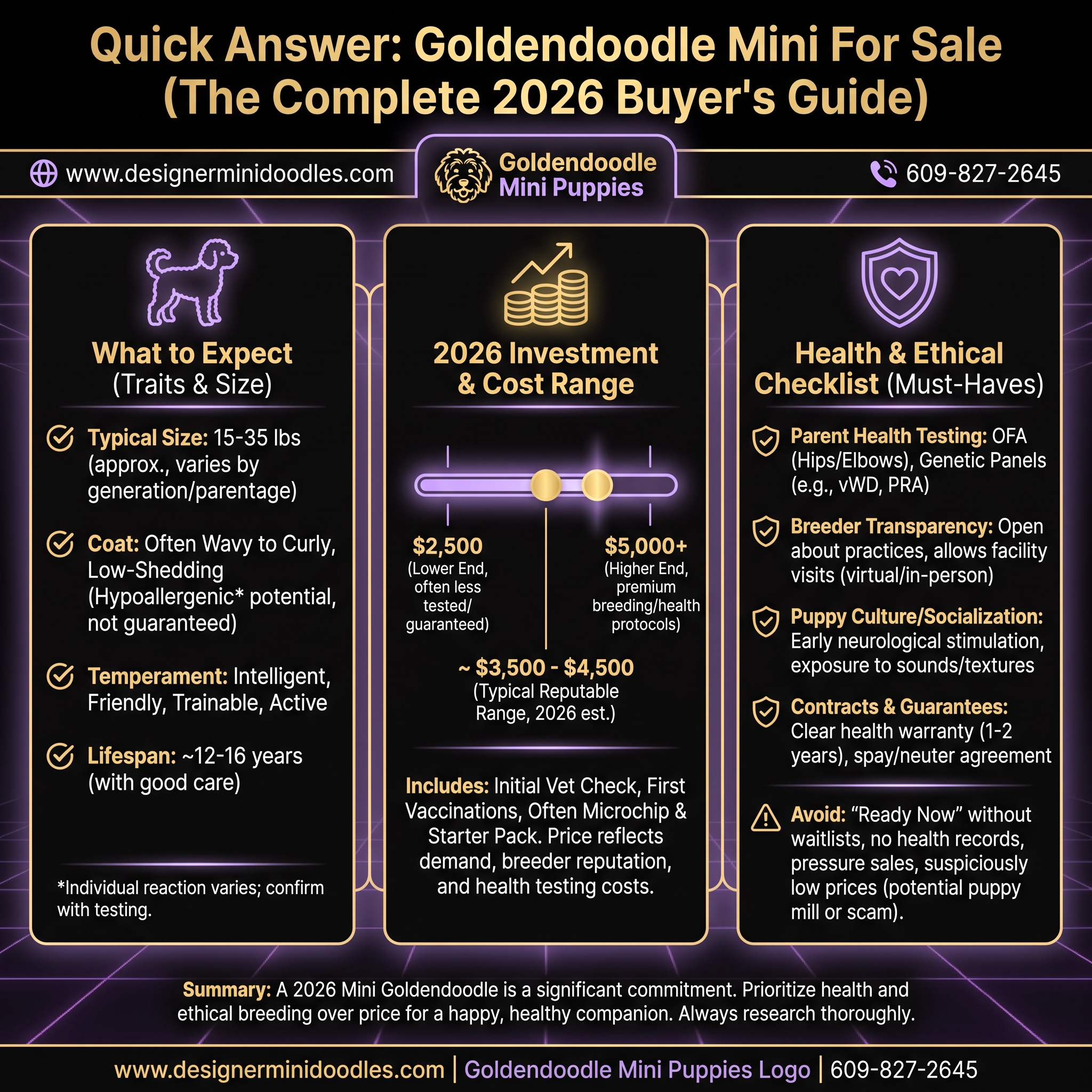 goldendoodle mini for sale